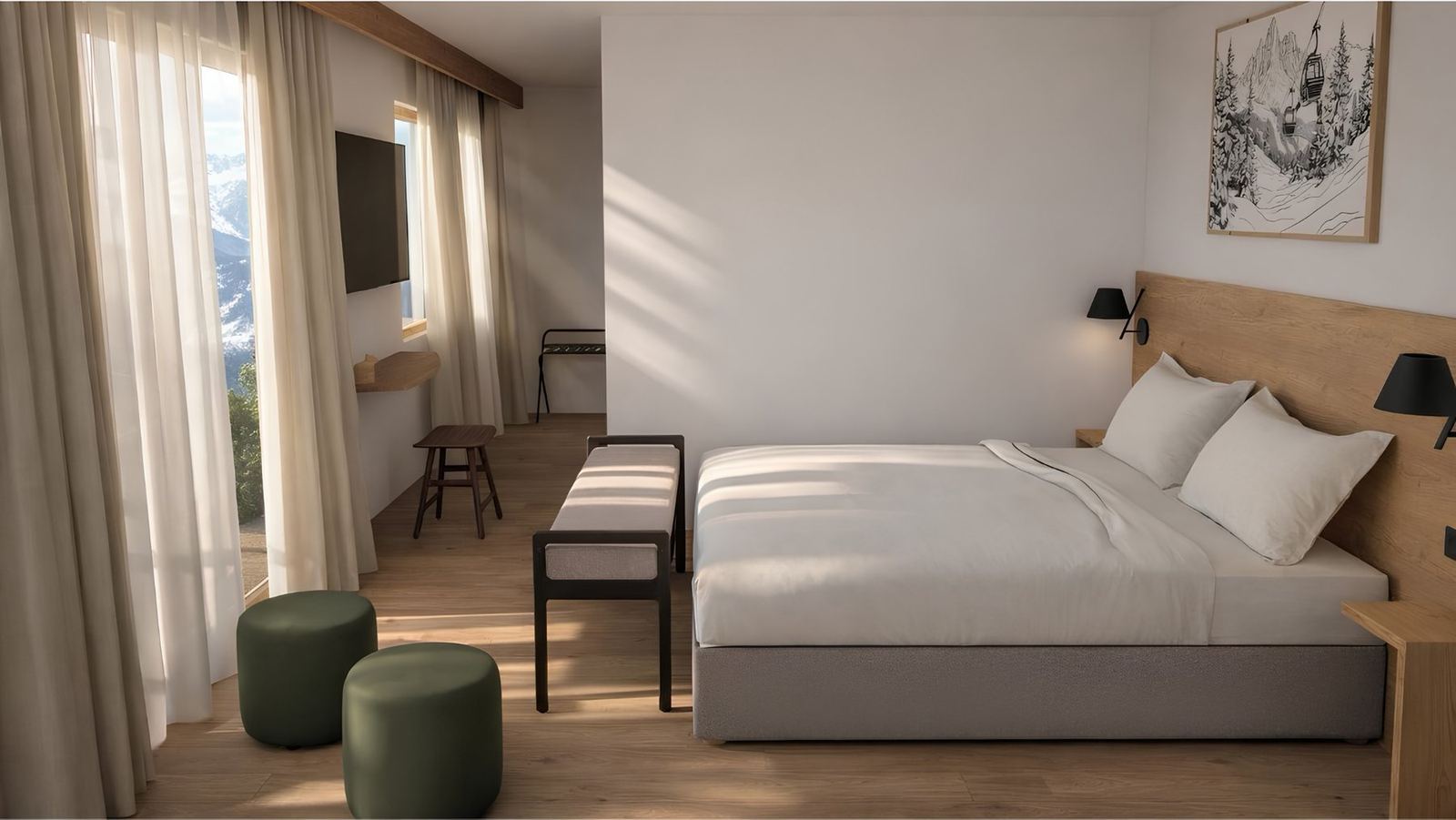 Chambre Deluxe — vue 1